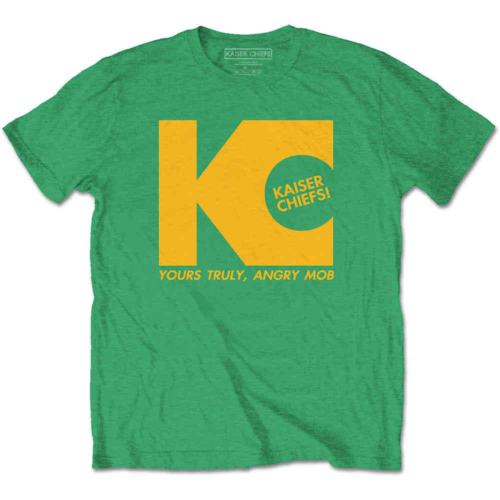 Kaiser Chiefs - Yours Truly Heren Tshirt - Groen